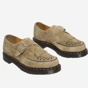 Ramsey Suede Kiltie Buckle Creepers Shoes - Unisex